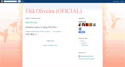 Desktop Screenshot of eliaoliveiraoficial.blogspot.com