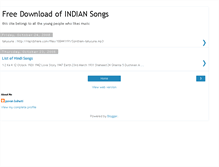 Tablet Screenshot of allindianrockingsongs.blogspot.com