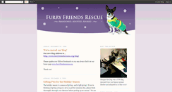 Desktop Screenshot of furryfriendsblog.blogspot.com