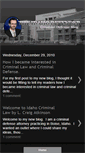 Mobile Screenshot of idahocriminallaw.blogspot.com