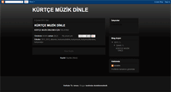 Desktop Screenshot of kurtcemuziklerdinle.blogspot.com