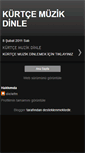 Mobile Screenshot of kurtcemuziklerdinle.blogspot.com