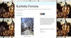Desktop Screenshot of karlinhanf.blogspot.com