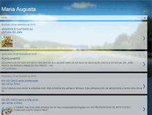 Tablet Screenshot of diariomariaaugusta.blogspot.com