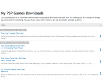 Tablet Screenshot of mypspgamesdownloads.blogspot.com