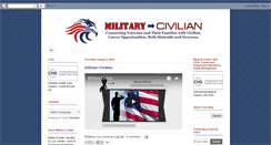 Desktop Screenshot of military-civilian.blogspot.com