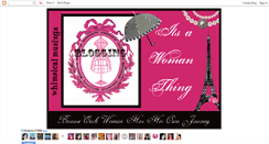 Desktop Screenshot of cindyadkinswhimsicalmusings.blogspot.com