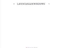 Tablet Screenshot of laventanadewindows.blogspot.com