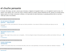 Tablet Screenshot of elchuchopensante.blogspot.com
