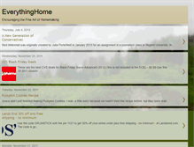 Tablet Screenshot of everything-home.blogspot.com