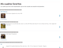 Tablet Screenshot of cuadrosfavoritos.blogspot.com