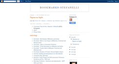 Desktop Screenshot of bookmarks-stefanelli.blogspot.com