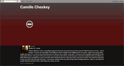 Desktop Screenshot of camillecheskey.blogspot.com