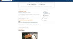 Desktop Screenshot of logistica-design.blogspot.com