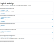 Tablet Screenshot of logistica-design.blogspot.com