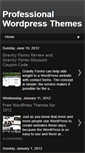 Mobile Screenshot of professional-wordpress-themes.blogspot.com