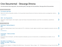 Tablet Screenshot of documentalcine.blogspot.com