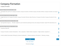 Tablet Screenshot of company-formation.blogspot.com