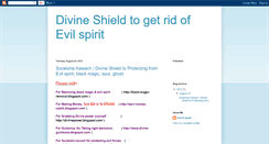 Desktop Screenshot of divineprotections.blogspot.com