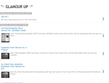 Tablet Screenshot of glamourup.blogspot.com