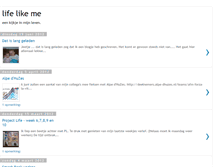 Tablet Screenshot of mini-lifelikeme.blogspot.com