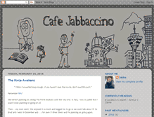 Tablet Screenshot of cafejabbaccino.blogspot.com