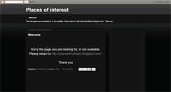 Desktop Screenshot of interestofplaces.blogspot.com