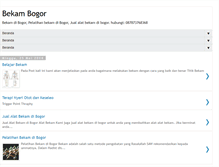 Tablet Screenshot of bekambogor.blogspot.com