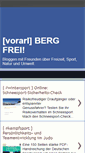 Mobile Screenshot of berg-frei.blogspot.com