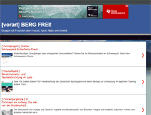 Tablet Screenshot of berg-frei.blogspot.com