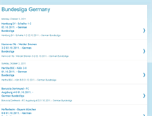 Tablet Screenshot of bundesliga-germany.blogspot.com
