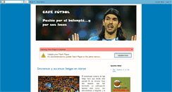 Desktop Screenshot of cafefutbol.blogspot.com