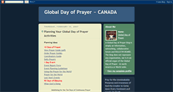 Desktop Screenshot of globaldayofprayercn.blogspot.com