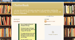 Desktop Screenshot of chatterbank.blogspot.com