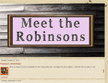 Tablet Screenshot of meetthe5robinsons.blogspot.com