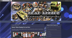 Desktop Screenshot of leadaddict.blogspot.com