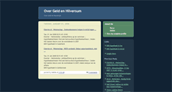 Desktop Screenshot of over-geld-en-wageningen.blogspot.com