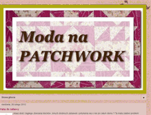 Tablet Screenshot of modanapatchwork.blogspot.com
