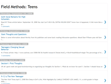 Tablet Screenshot of fieldmethods.blogspot.com
