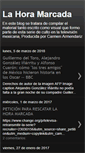 Mobile Screenshot of lahoramarcada.blogspot.com