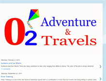 Tablet Screenshot of o2adventuretravels.blogspot.com