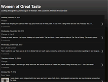 Tablet Screenshot of gail-womenofgreattaste.blogspot.com