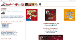 Desktop Screenshot of festivalvacanzeromane.blogspot.com