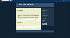 Desktop Screenshot of pianoinstruction.blogspot.com