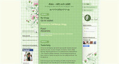 Desktop Screenshot of lallexalex.blogspot.com