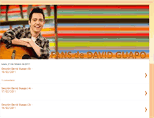 Tablet Screenshot of fansdavidguapo.blogspot.com