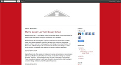 Desktop Screenshot of marinedesignlab.blogspot.com