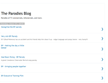 Tablet Screenshot of commercialparodies.blogspot.com