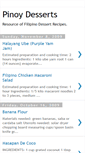 Mobile Screenshot of desserts-pinoy-recipes.blogspot.com