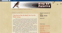 Desktop Screenshot of blogdopatativa.blogspot.com